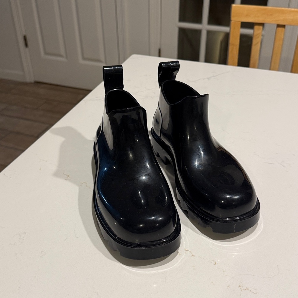 Free People Black Heeled Boots